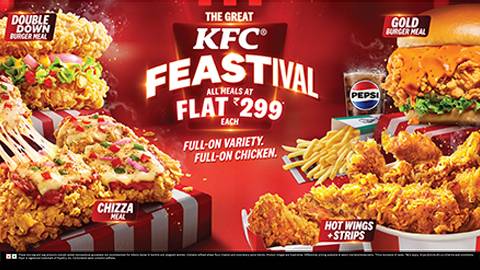 KFC menu