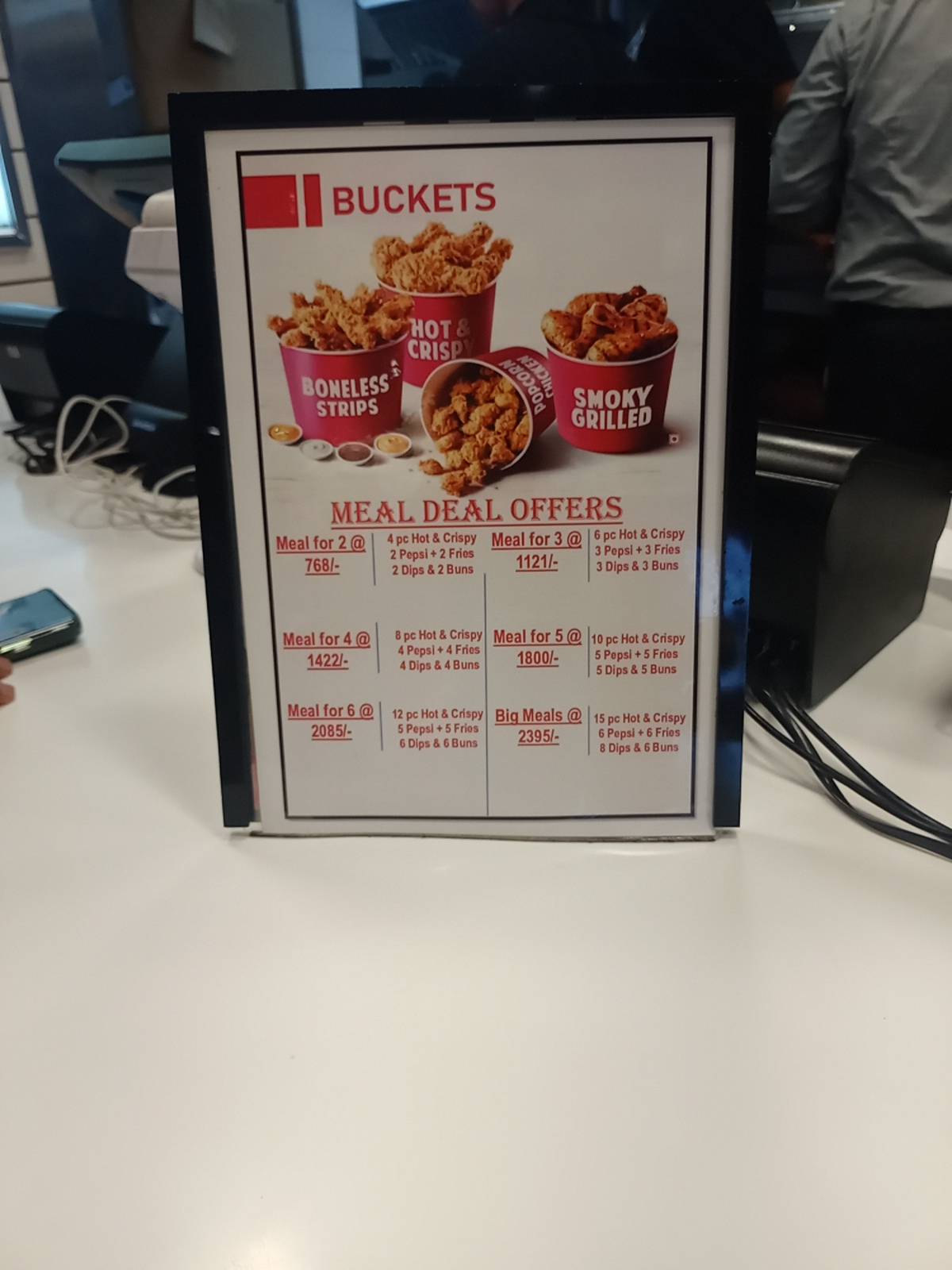 KFC Kanhangad menu