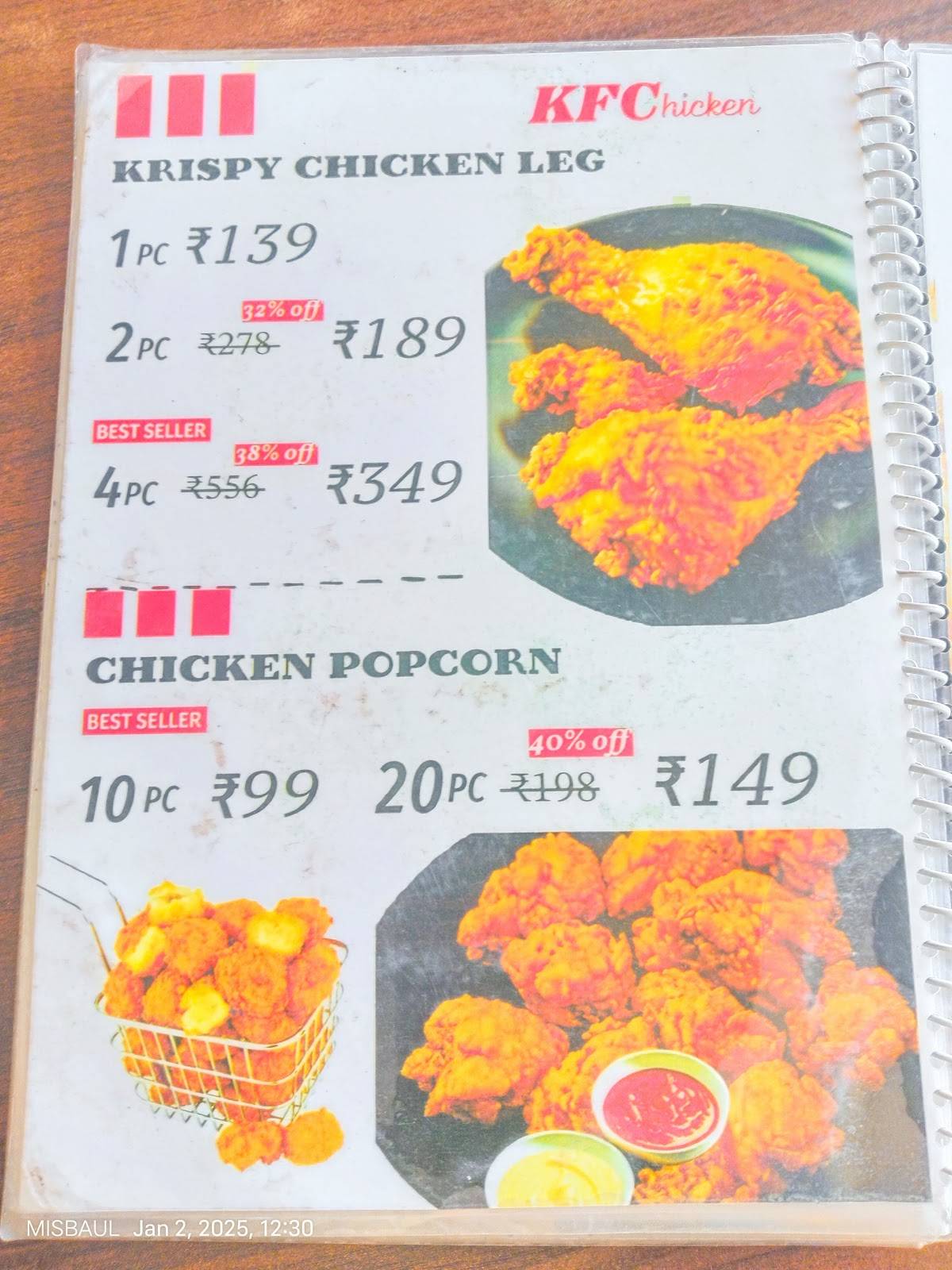KFChicken menu