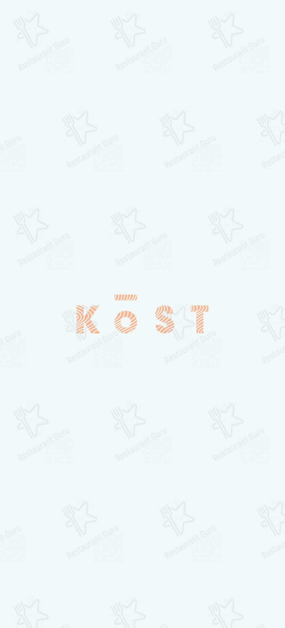 KŌST dans Toronto - Крафт меню