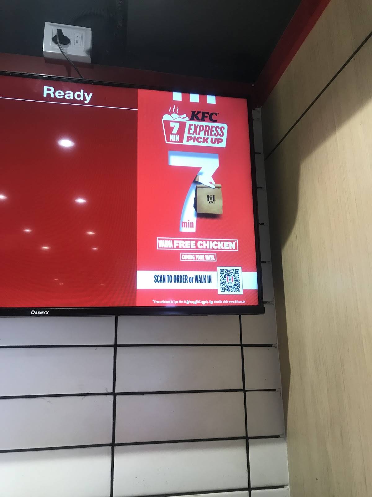 KFC Kanhangad menu