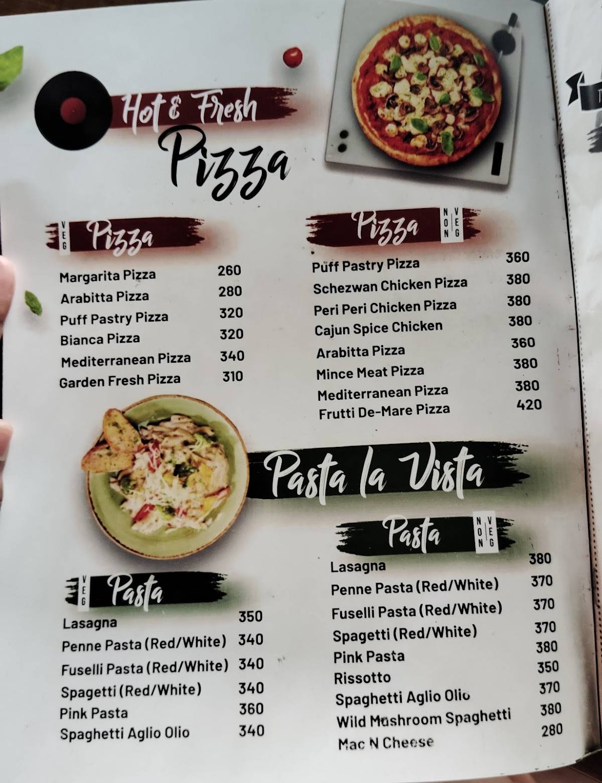 Kava Cafe Vijayawada menu