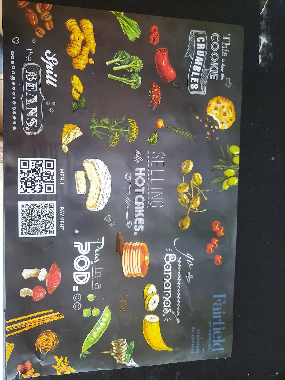 Kava, Fairfield by Marriott Bengaluru Rajajinagar menu