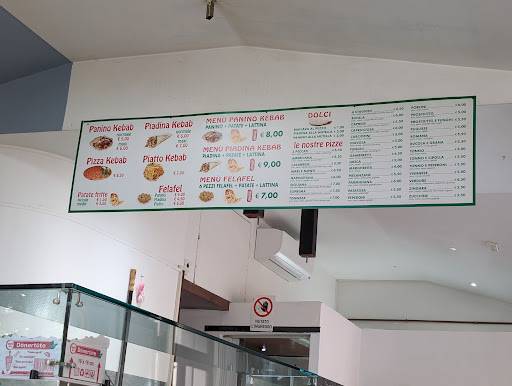 Menu di Kebab da Vicky 