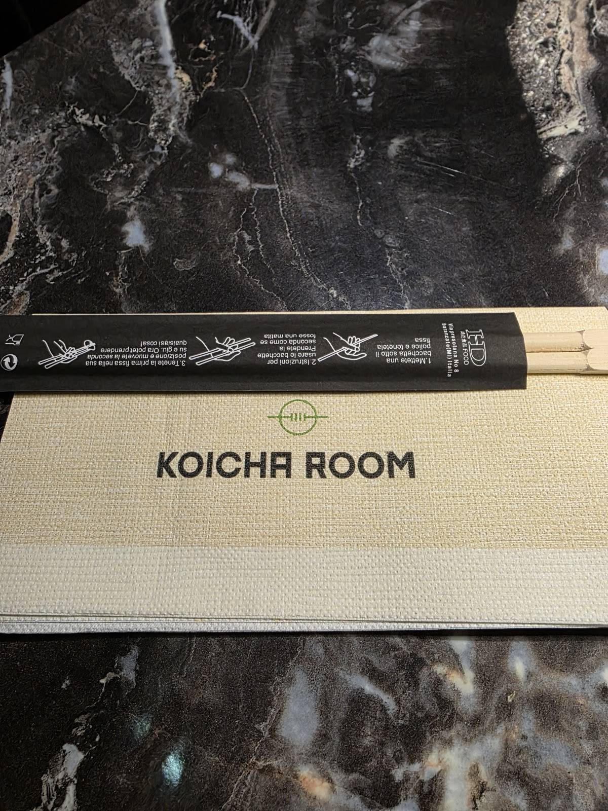 Menu di Koicha Room 