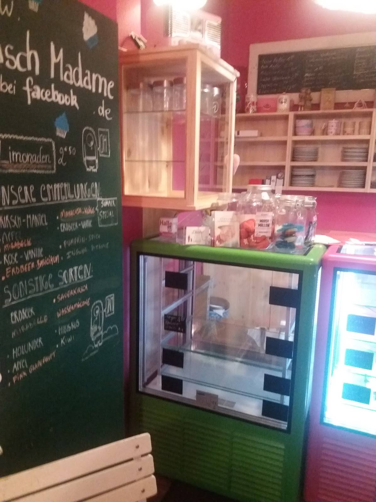Speisekarte von Konditorei Nasch Madame vegane und glutenfreie