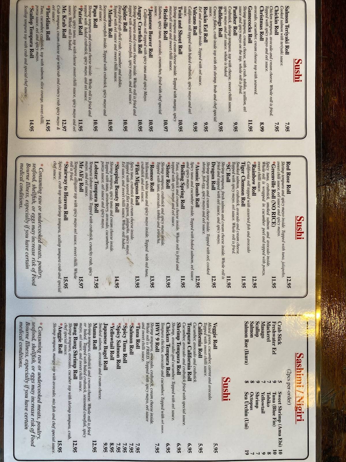 Konnichiwa Fort Mill Menu - xly8dm8