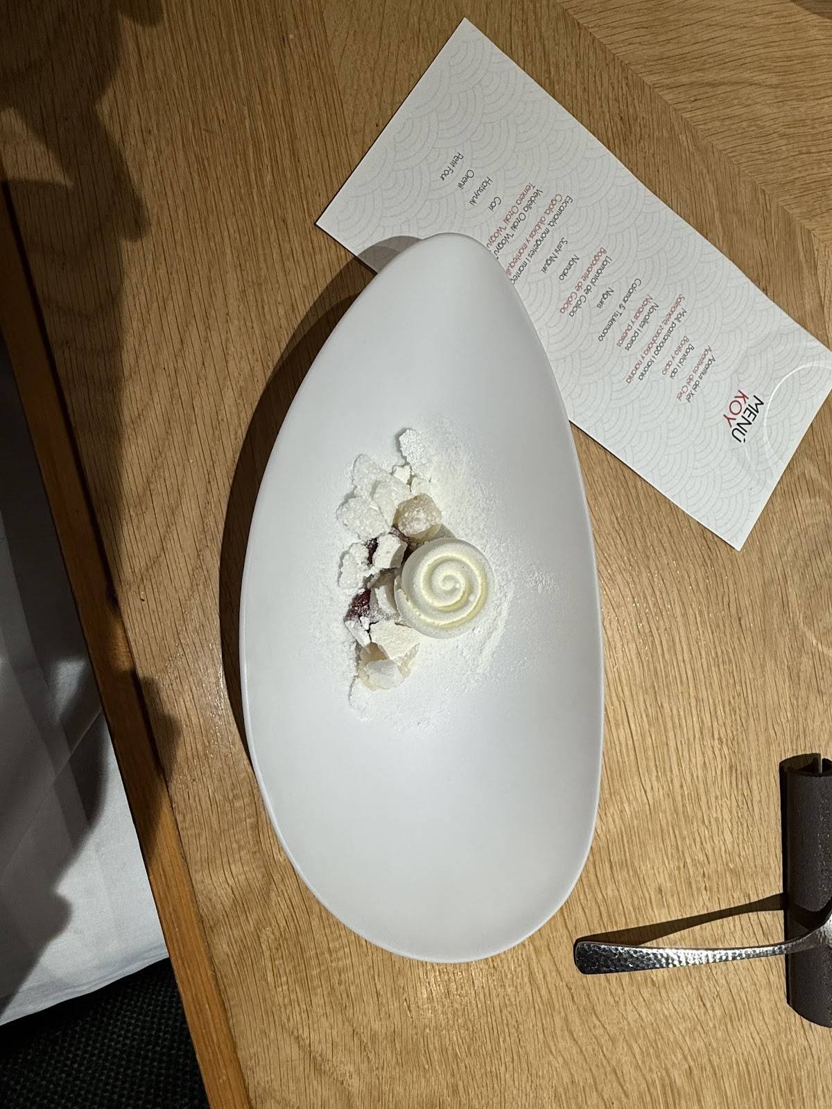 Menu de Koy Hermitage