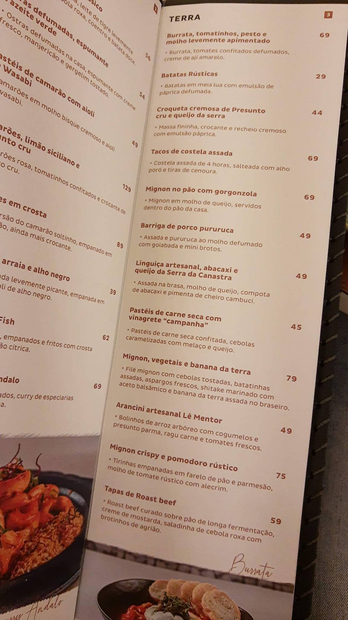 Lē Mentor gastrobar cardápio