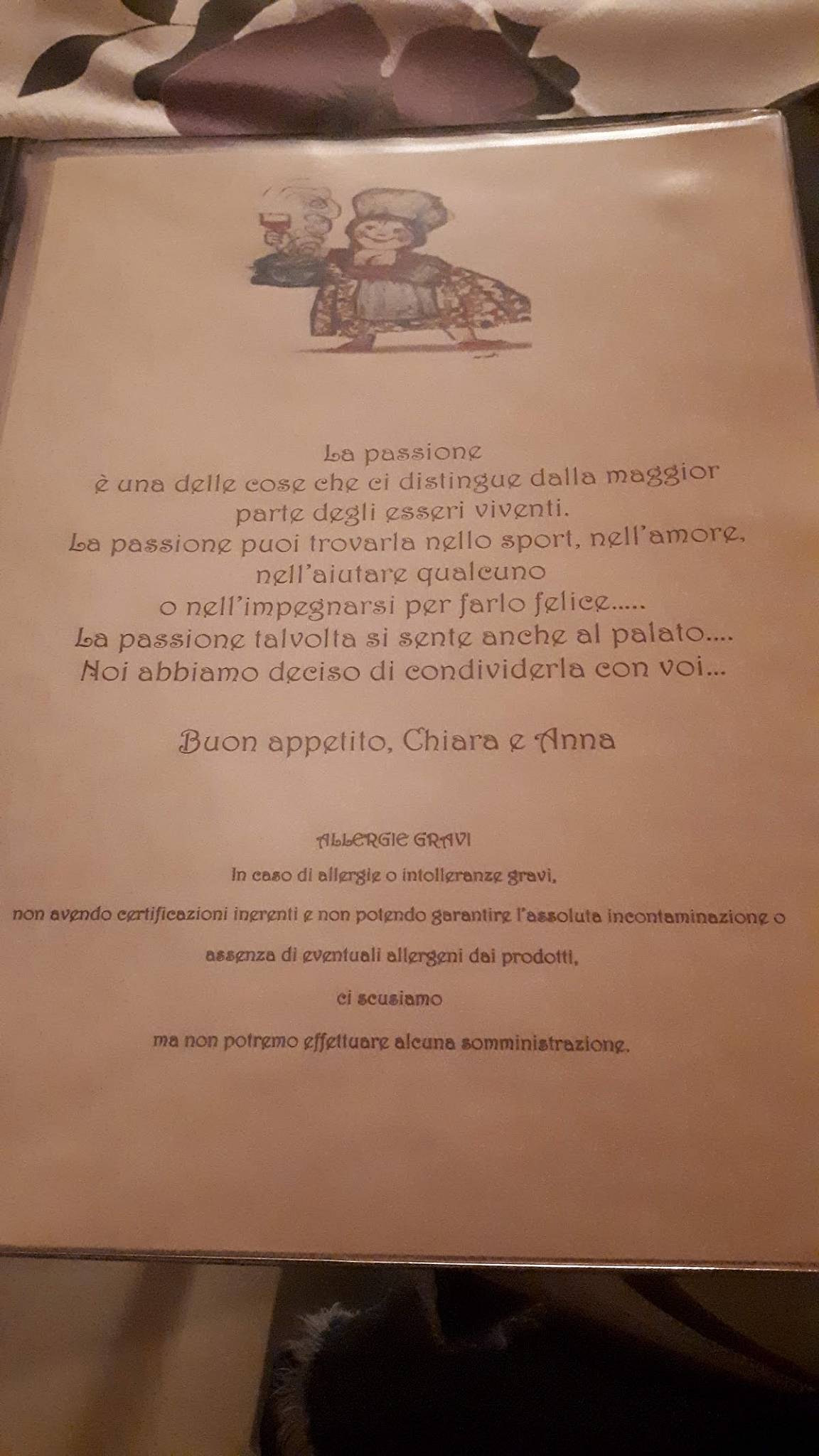 Menu di L'EREMITA 
