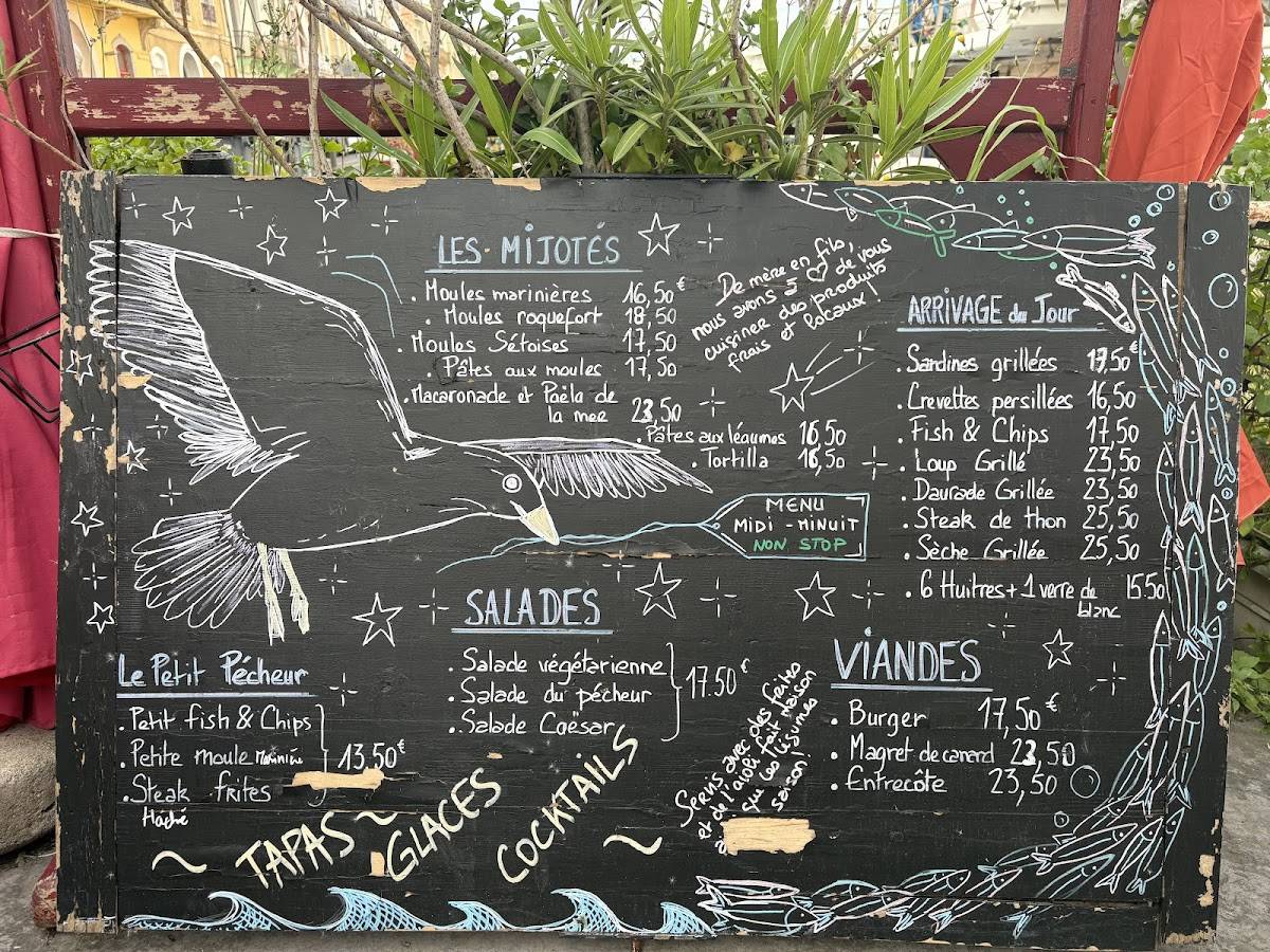 Menu de L'OLIVIER Bar Restaurant