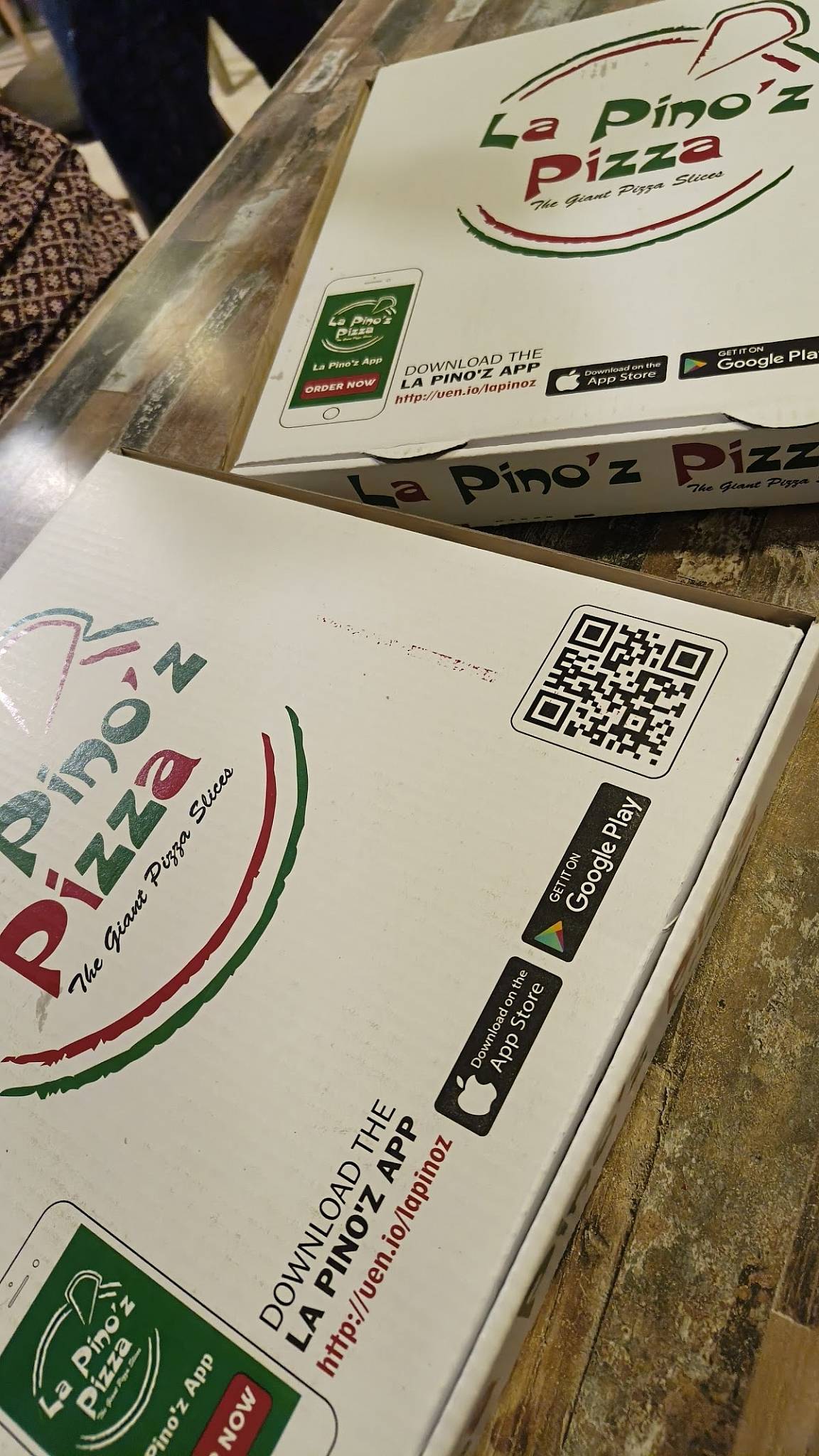 La Pino'z Pizza Ellisbridge menu