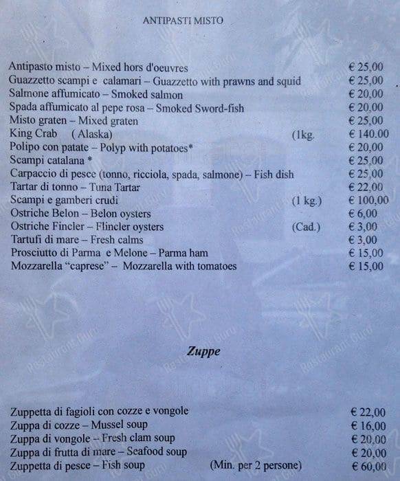 Menu di Osteria La Risacca 6 