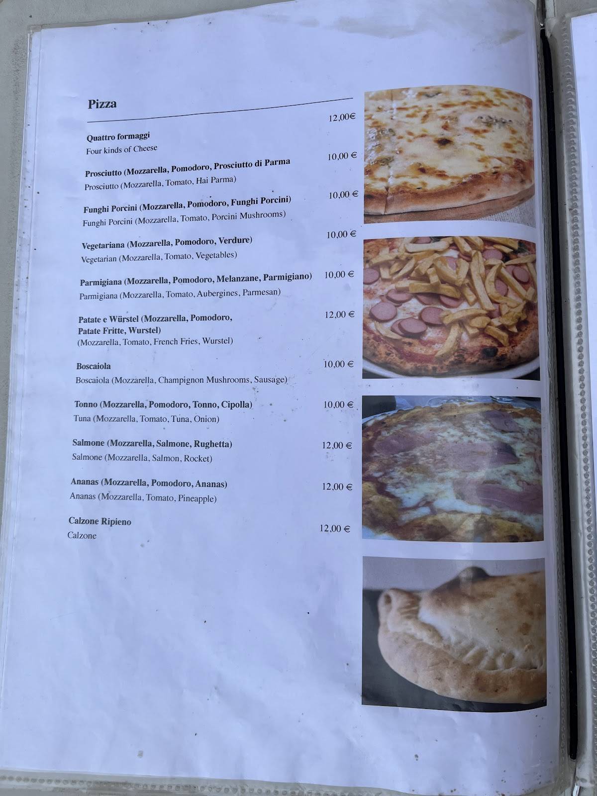 Menu di La Rustichella 