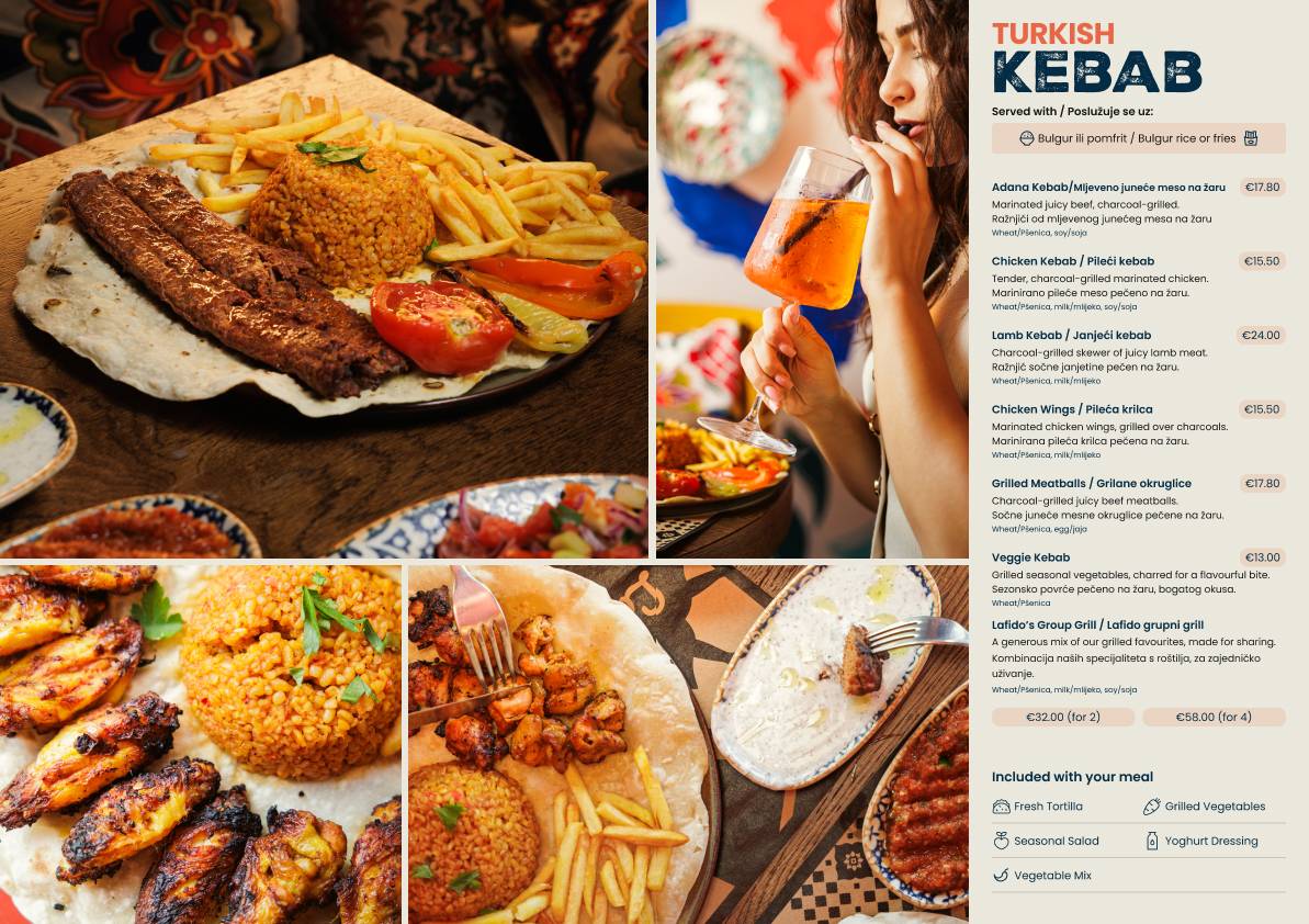 Menu di Lafido 
