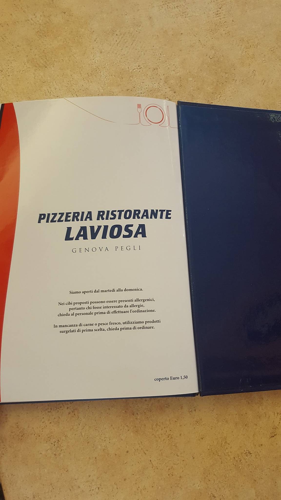 Menu di Laviosa 