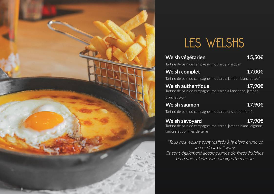Menu de Le Ch'ti Charivari