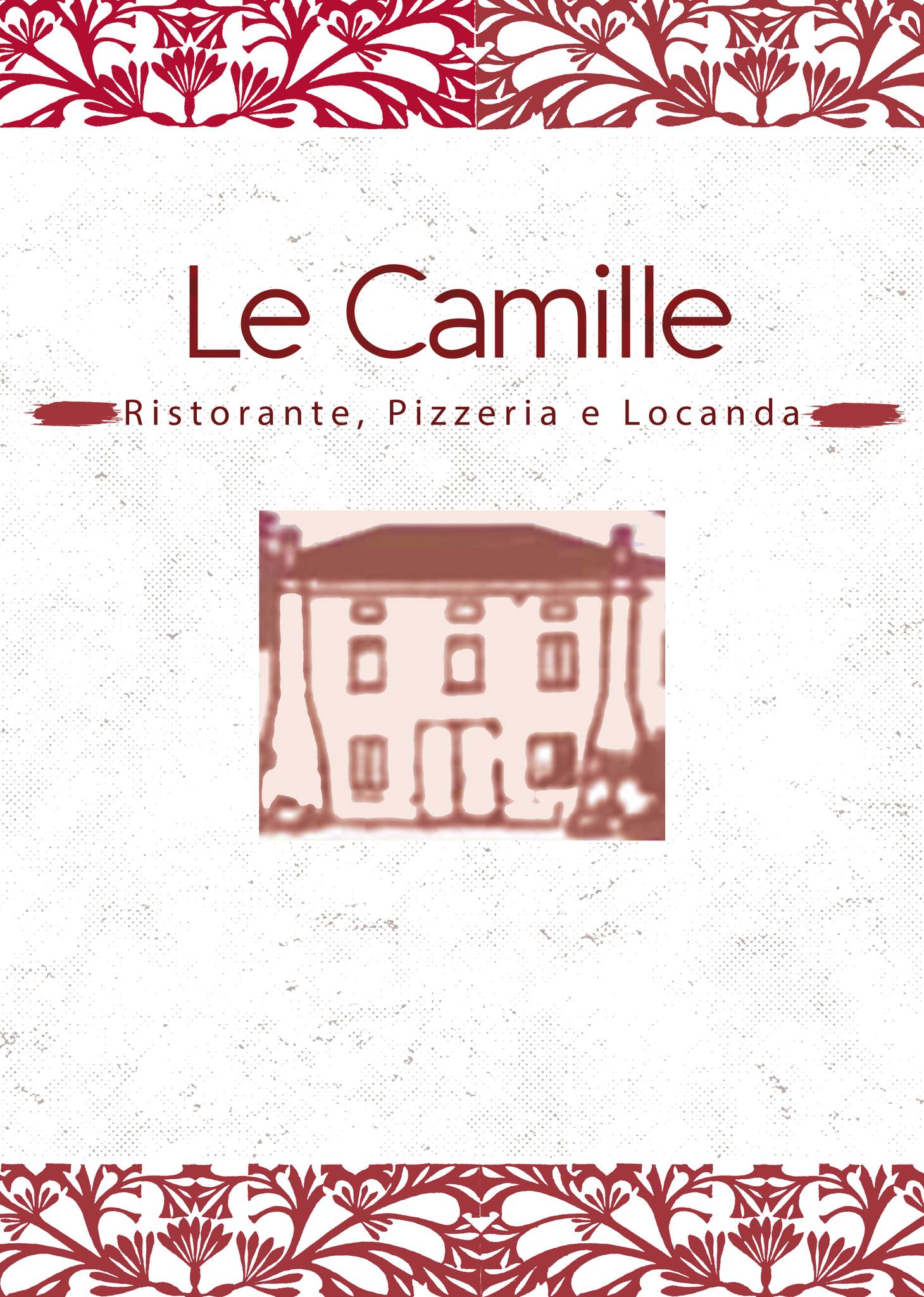 Menu di Le camille ristorante pizzeria e locanda 