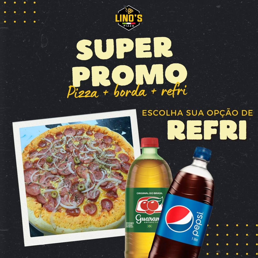 Lino's Pizza cardápio