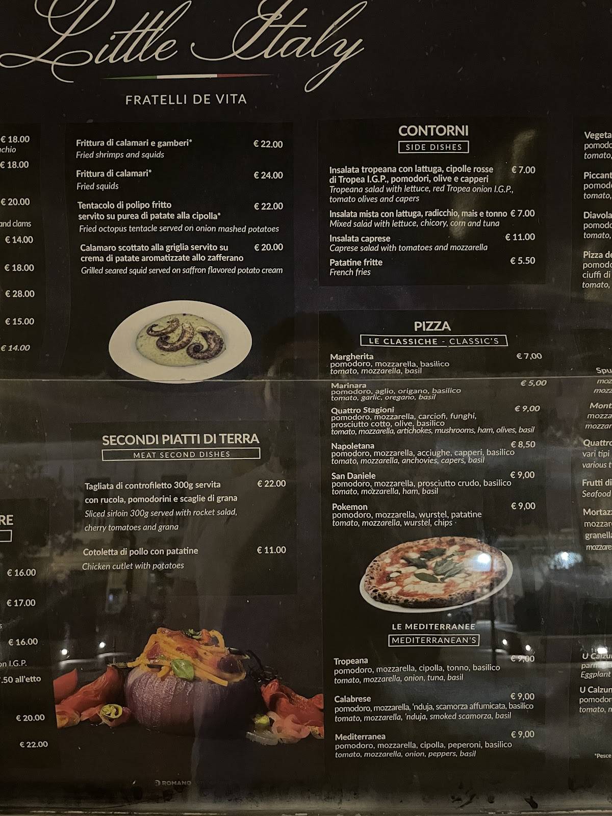 Menu di Little Italy 