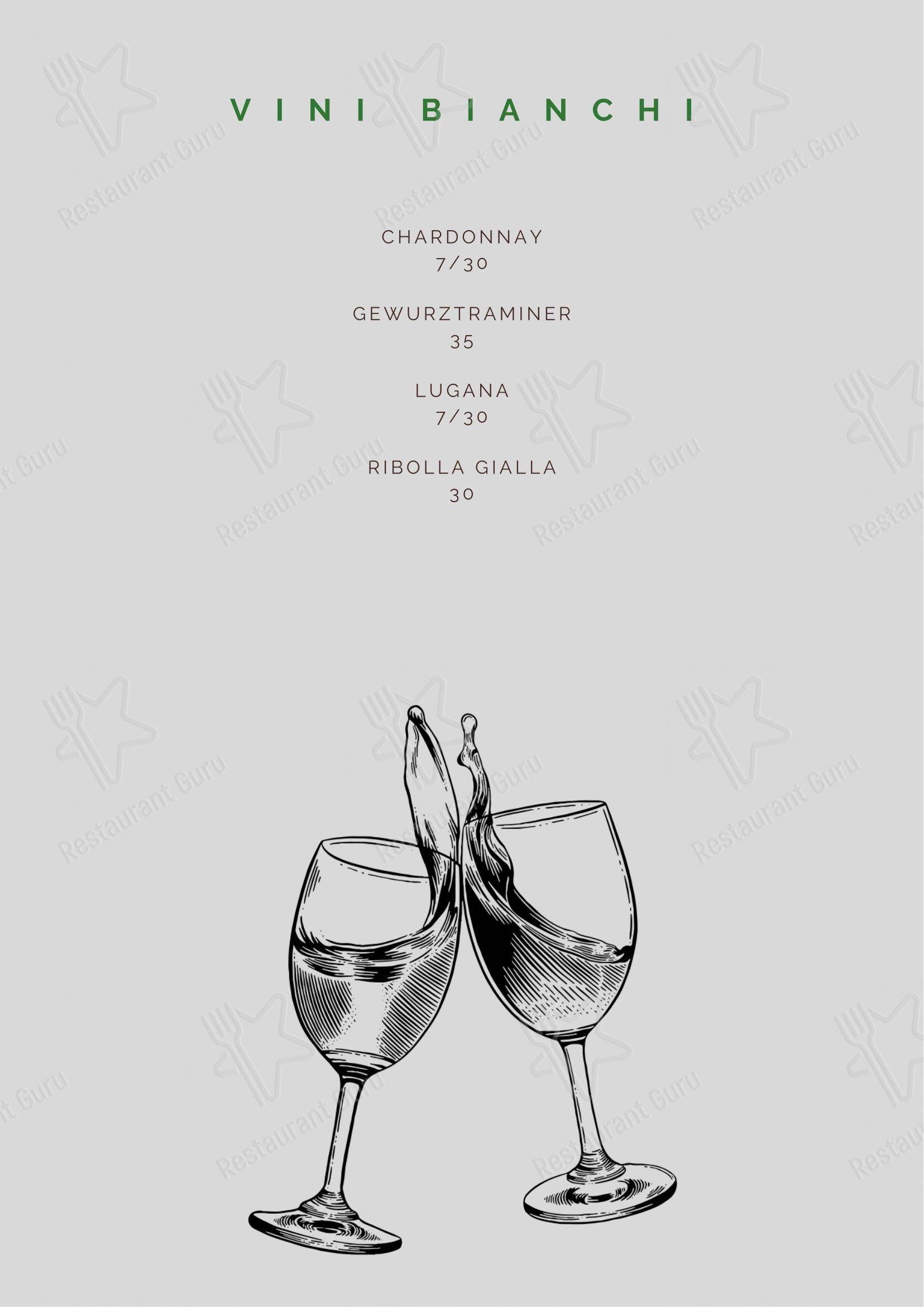 Menu per MEMENTO