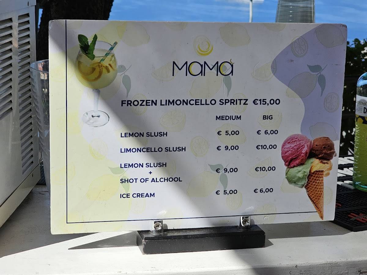 Menu di Mamà 