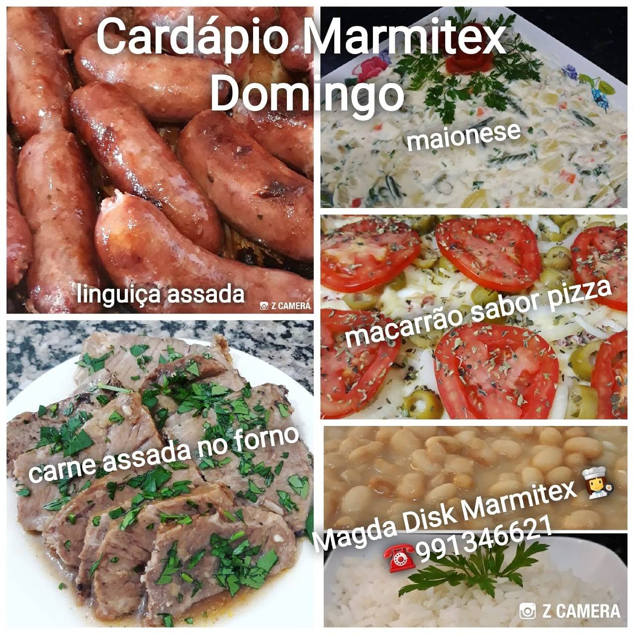 Magda Disk Marmitex Prato Quente cardápio