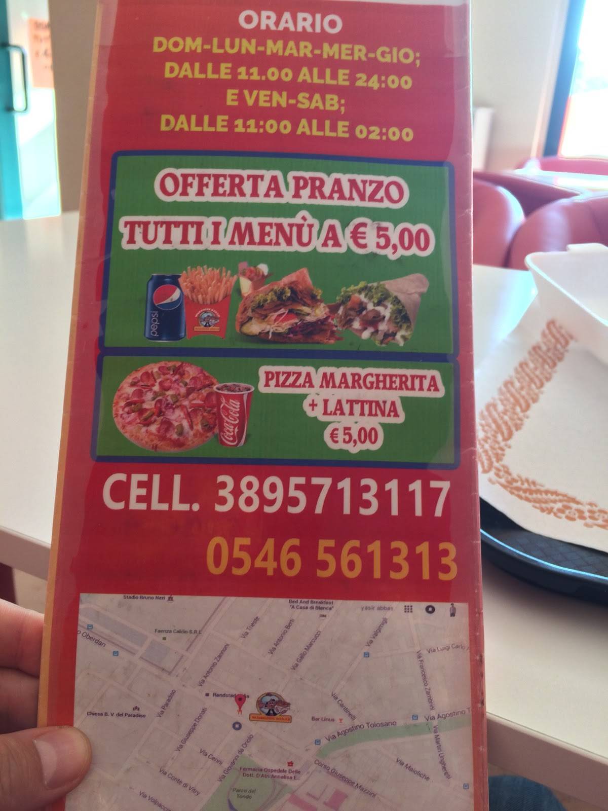 Menu di Maggiore Kebab 