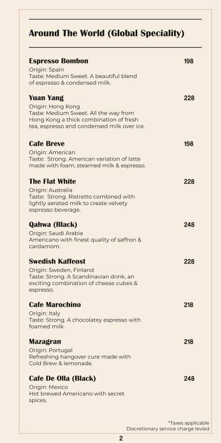 Makobrew Vegetarian Restaurant & Cafe Jubilee Hills menu