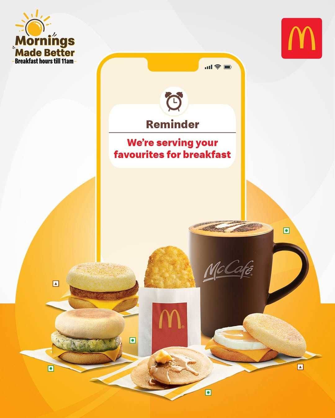 McDonald's menu