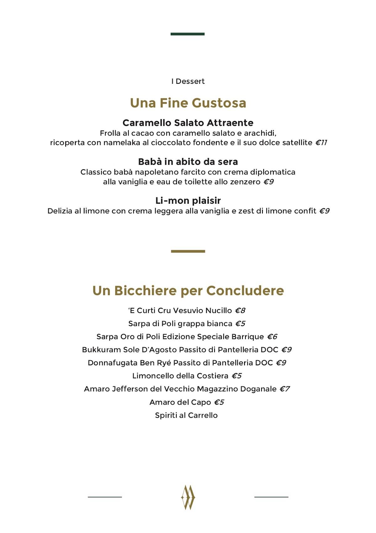 Menu di Meatin - Ristorante contemporaneo di terra 