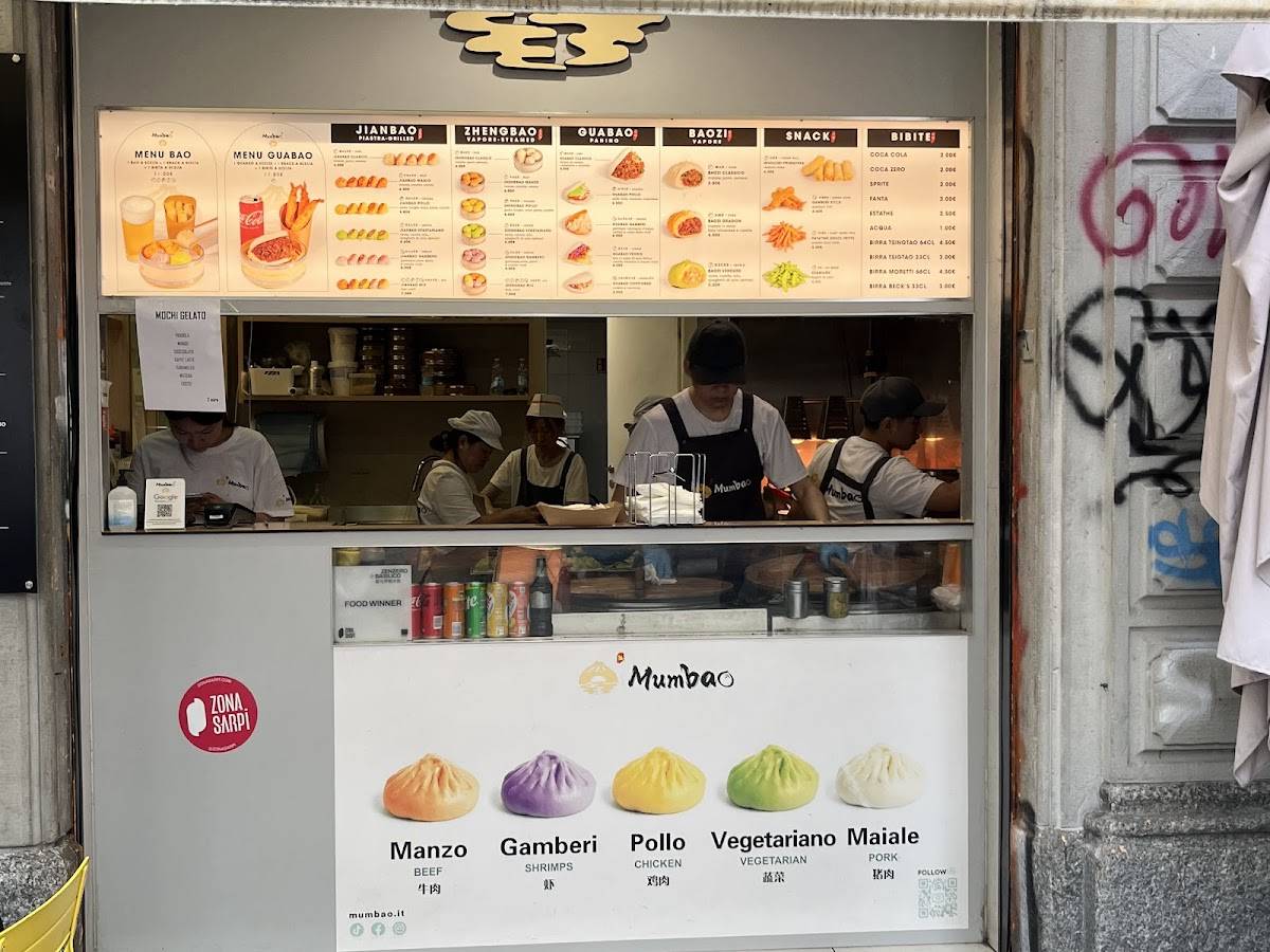 Menu di Mumbao 
