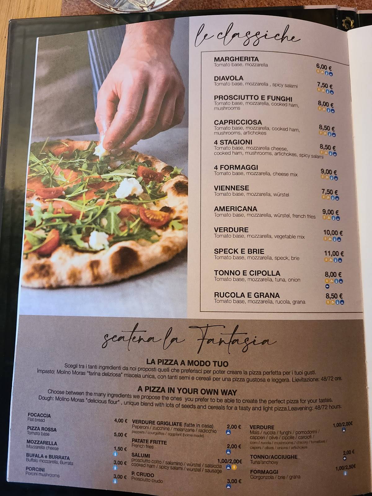 Menu di Mister Zoncolan 