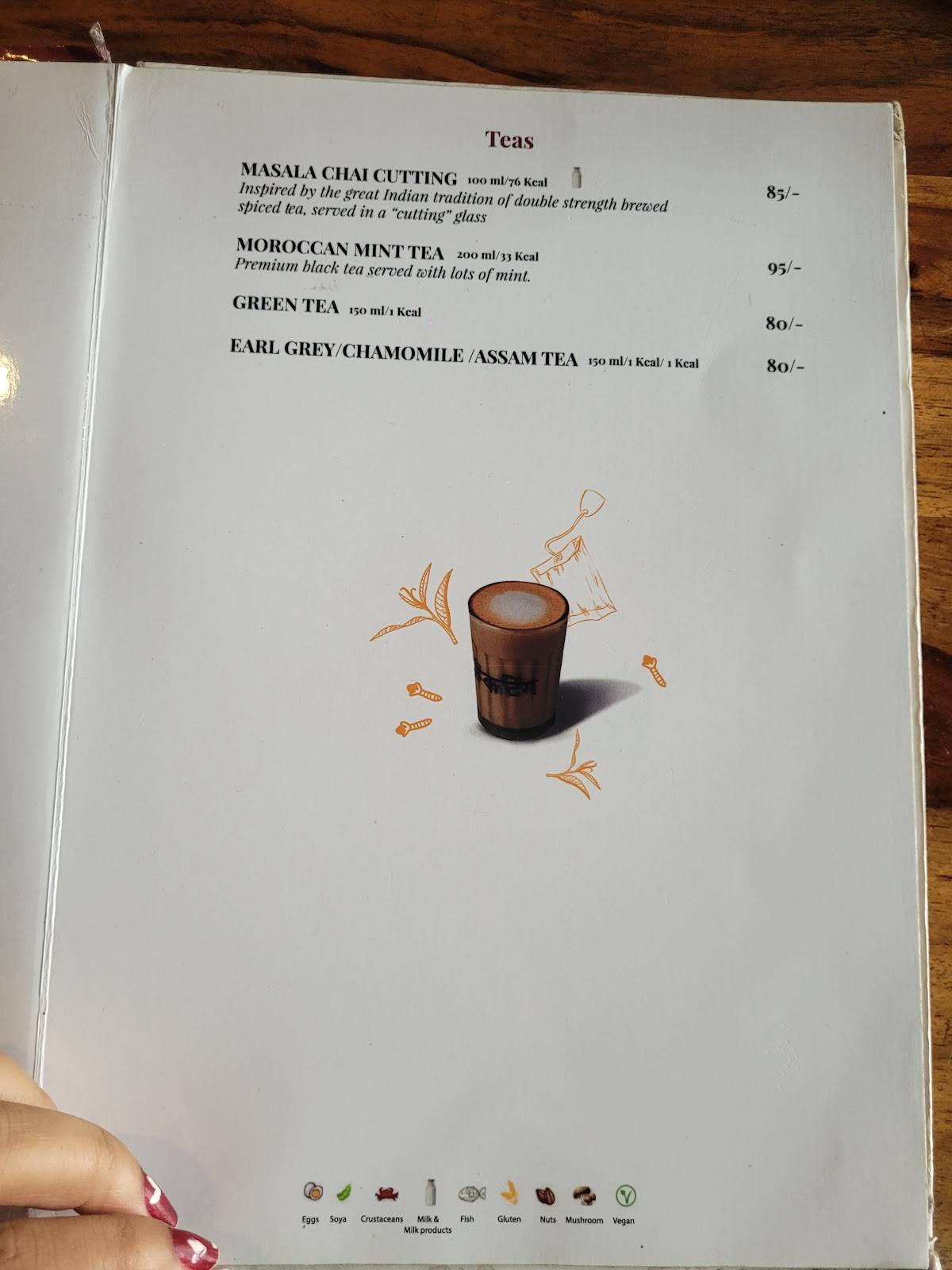 Mocha Gandhinagar menu