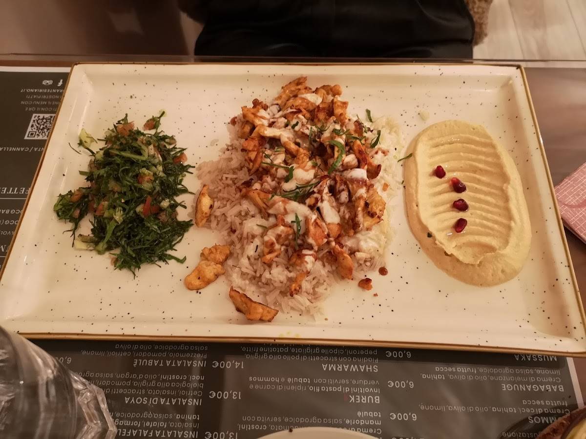 Menu da Shawarma King Ristorante Siriano, Montichiari