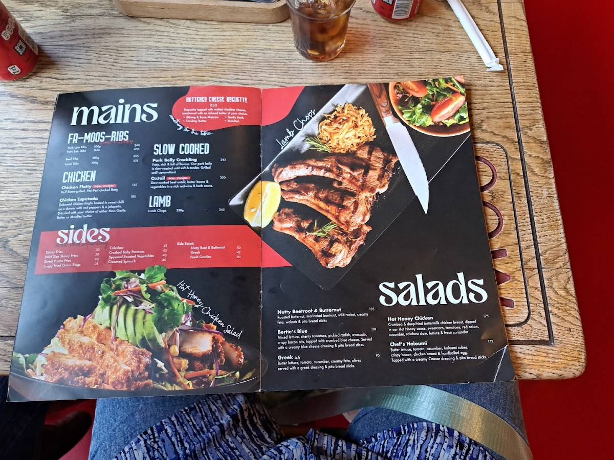 Menu de Moo Moo Brooklyn