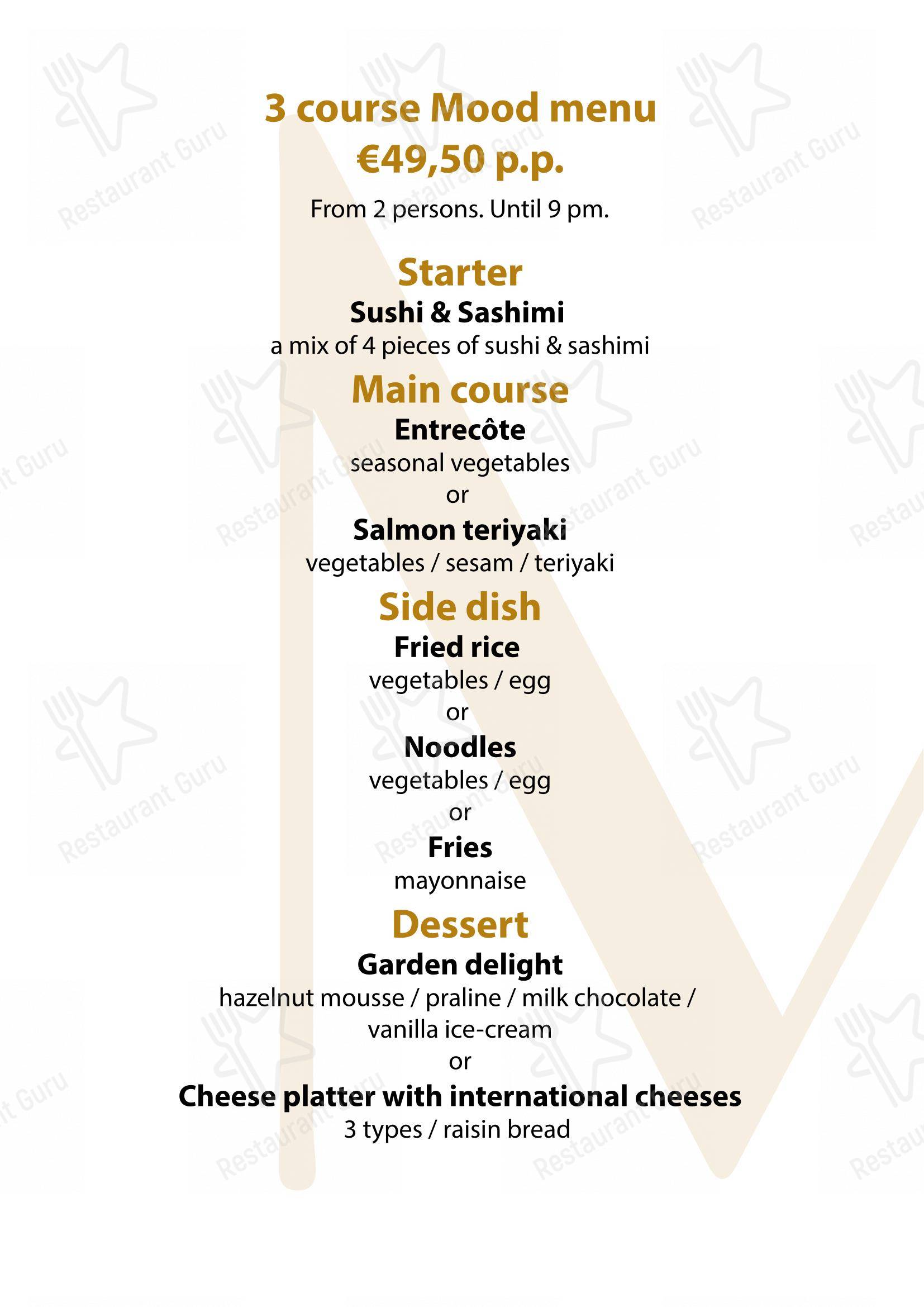 Крафт меню pour Mood Bar & Kitchen dans Rotterdam