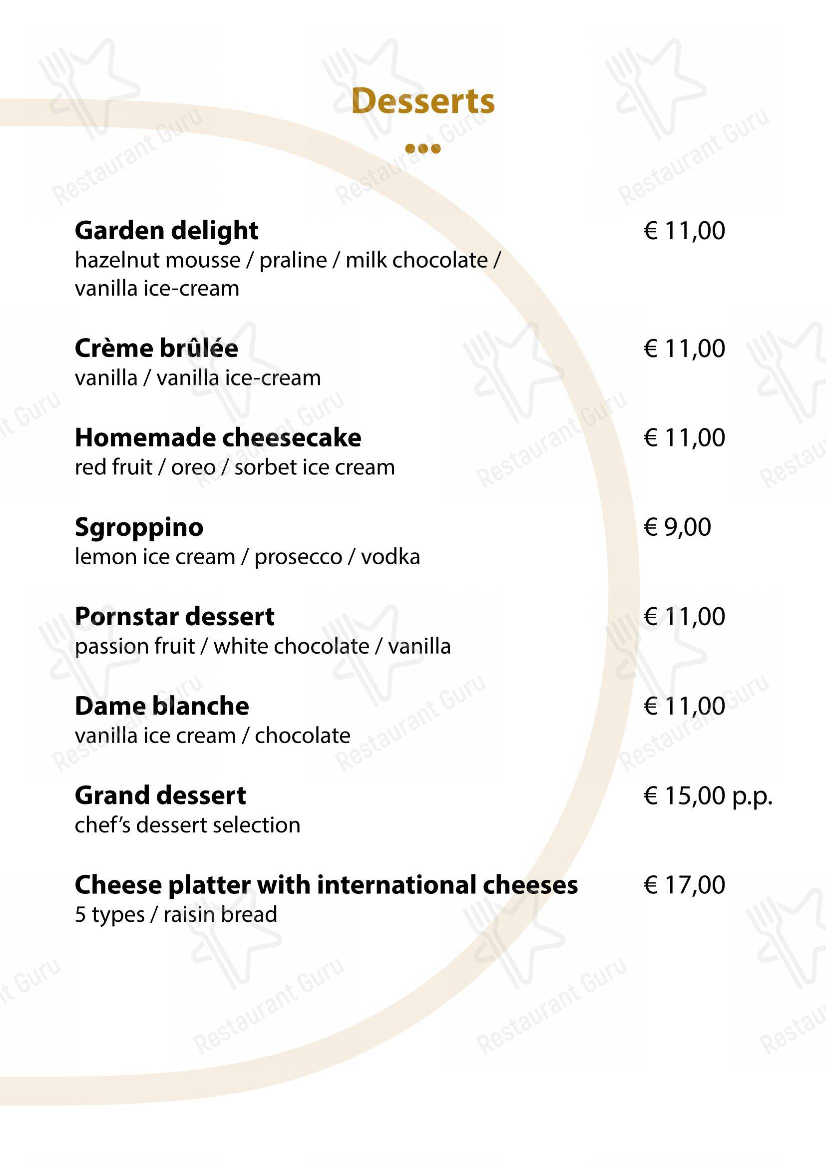 Крафт меню pour Mood Bar & Kitchen dans Rotterdam