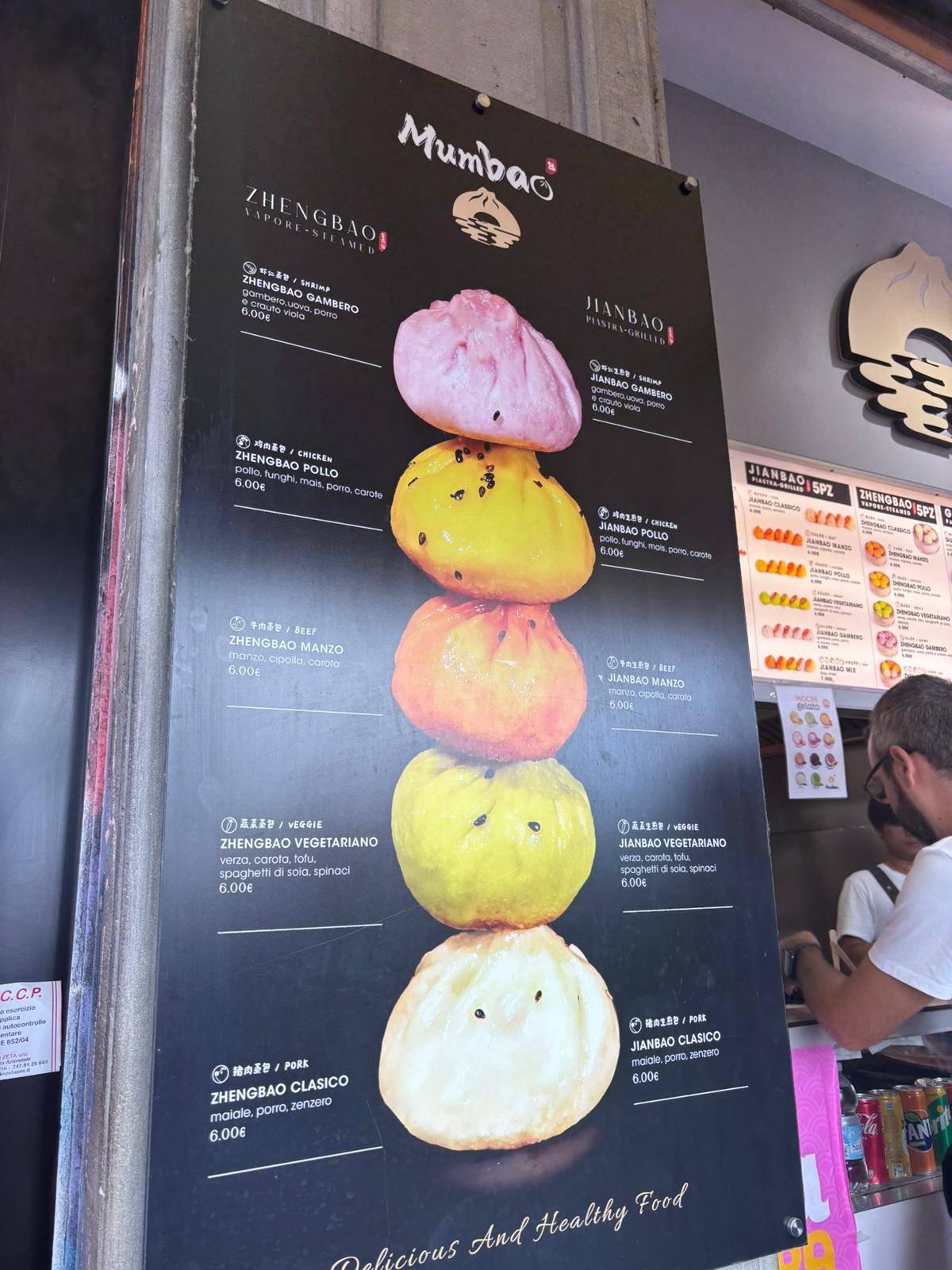 Menu di Mumbao 