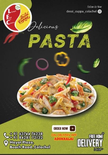 Dessi Cuppa & Chickblast l menu