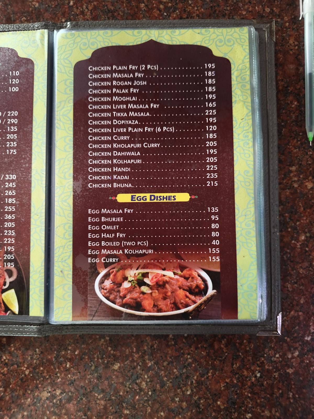 New Apollo Restuarant menu