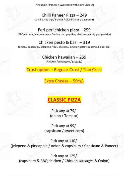 NIKHIL BAKERY menu