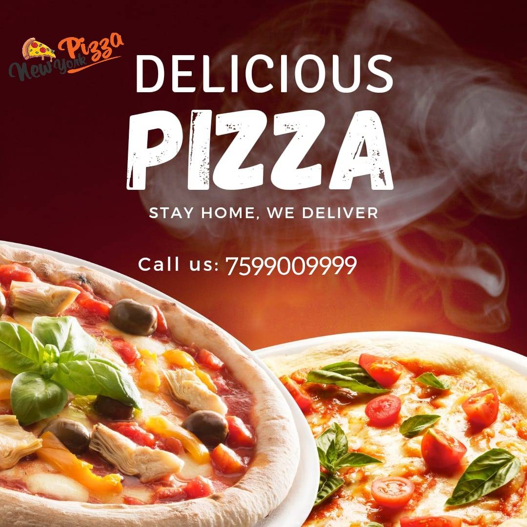 New York Pizza menu