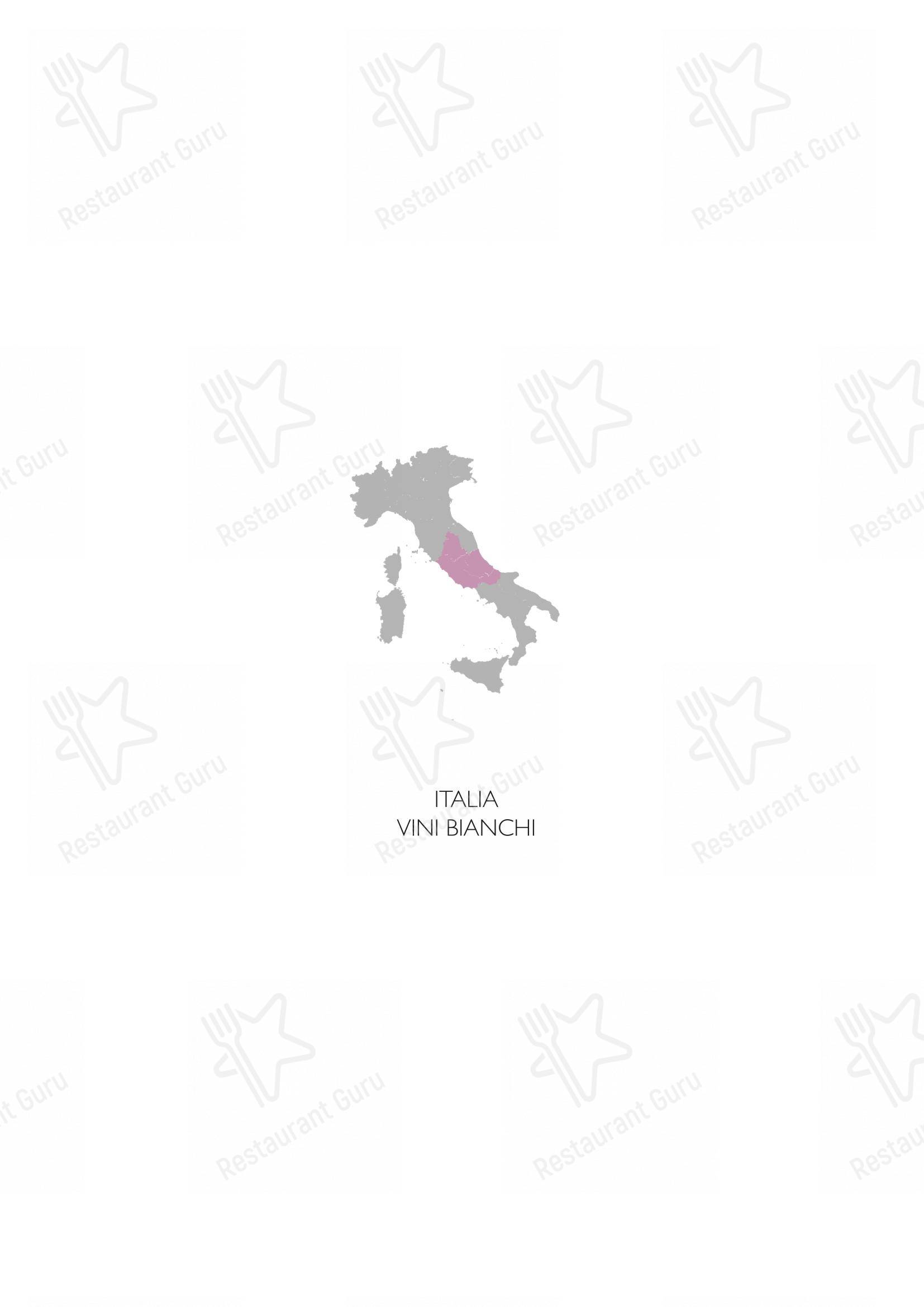 Menu bar per Nojo in Roma
