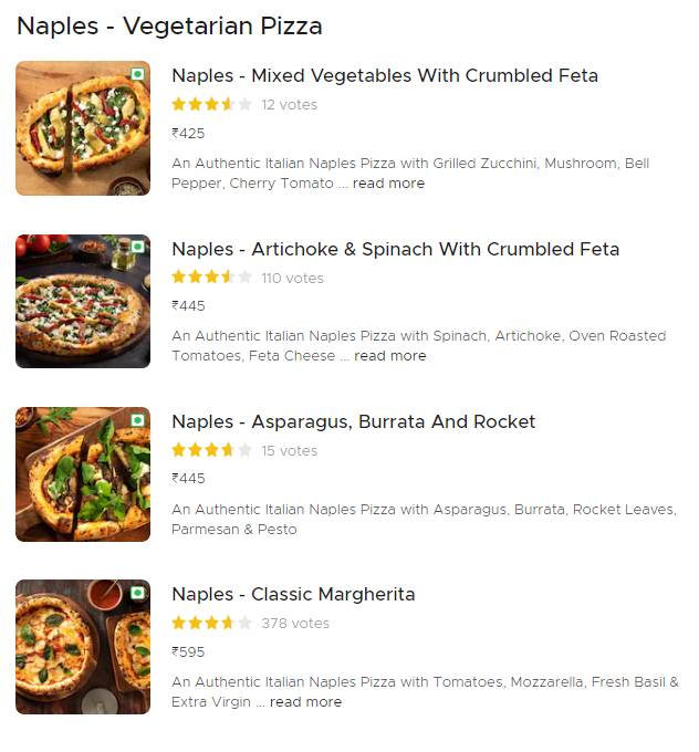 ENSO - Sourdough Pizza by Nomad - Malviya Nagar menu