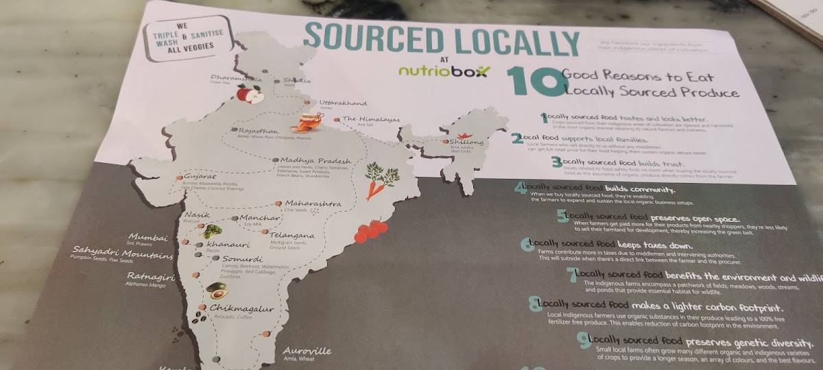 NutrioBox , Janakpuri East menu