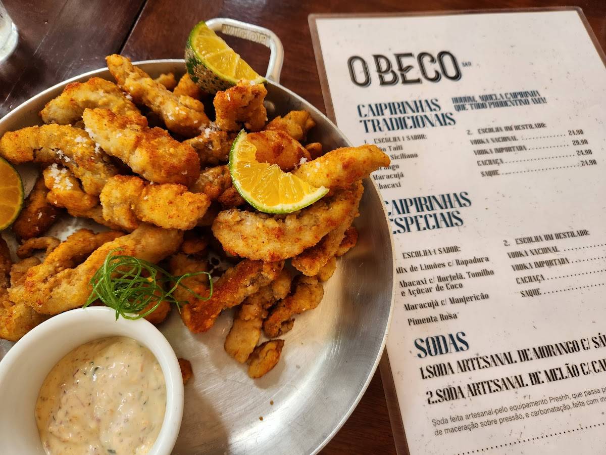 O Beco Bar cardápio