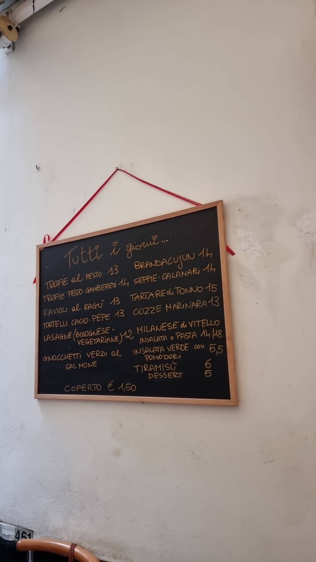 Menu di Osteria La Ciotola 