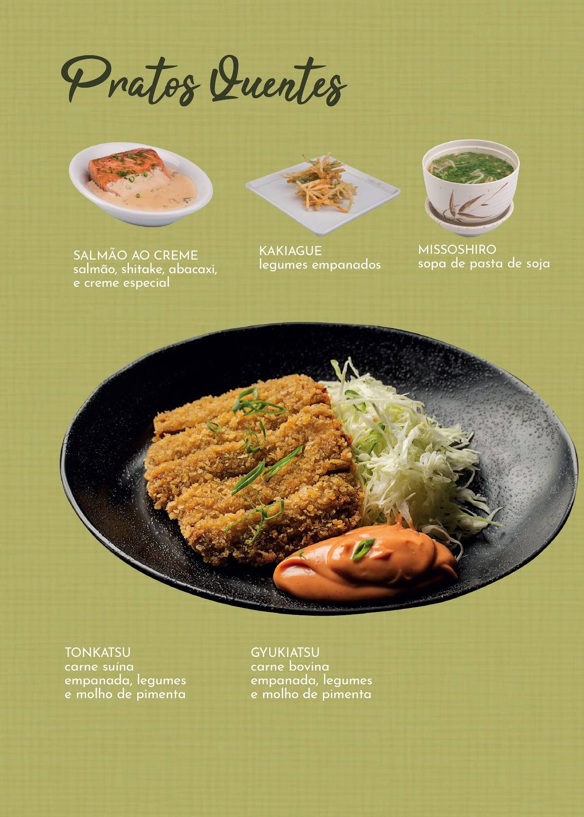 Temakin Pedra Branca cardápio