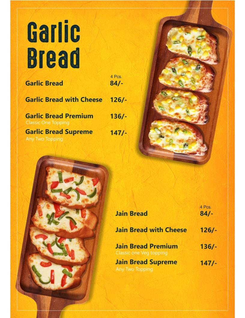 Papa Louie's Pizza Maninagar menu